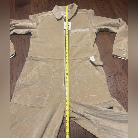 Stoic Corduroy Wide Leg Utility Jumpsuit - Picture 5 of 8